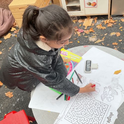 Week 1 - 03.11.25 - Building and mark making