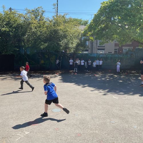P.E lesson